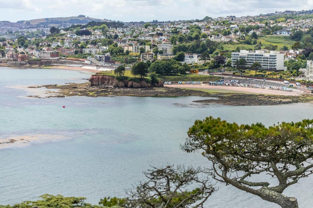 A7 Masts - Striking Beach Bolthole Apartment With Beautiful Sea Views Private Balcony & Parking Torquay Luaran gambar