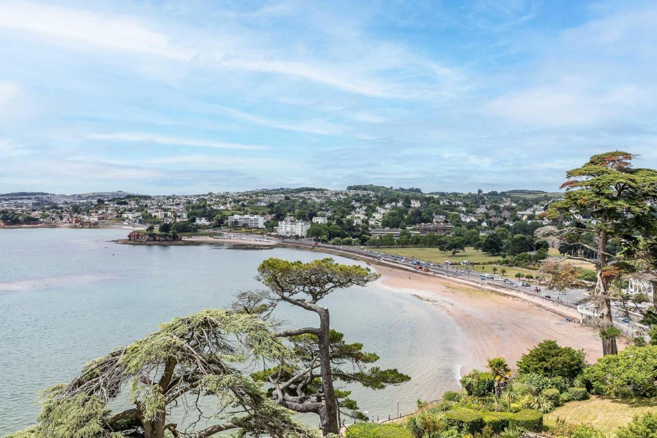 A7 Masts - Striking Beach Bolthole Apartment With Beautiful Sea Views Private Balcony & Parking Torquay Luaran gambar